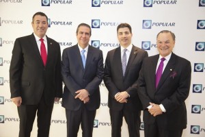 Juan Manuel Martín de Oliva, Francisco Javier García, Christopher Paniagua y Frank Rainieri.