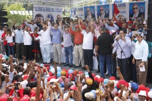Abinader y Candidatos Elias Piña