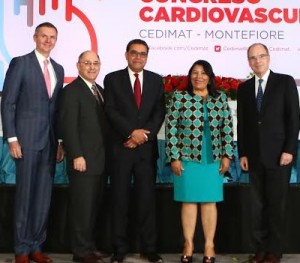 Mario Garcia, Elliott Antman, César Herrera, Milagros Ureña y Patrick O'Gara.