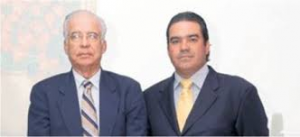 Los doctores Abel Ricardo González y José Abel González