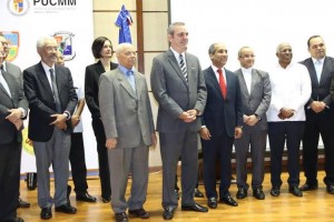 Abinader y rectores 1
