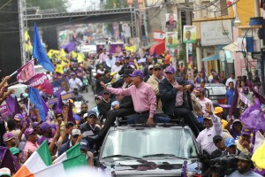 Danilo recorre zonas 1