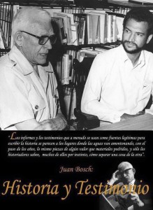 Juan Bosch y Víctor Grimaldi