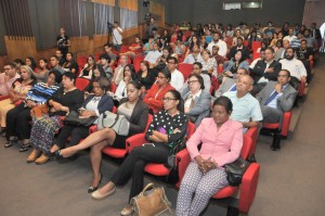 Parte de los asistentes a la actividad.
