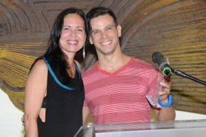 Mercedes Morales Reconoce a Maikel Acosta.