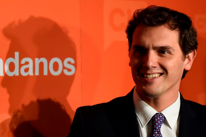 Albert Rivera, presidente del partido “Ciudadanos”