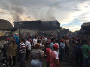 Medina en el mercado de La Vega.