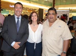 Juan Manuel Martin De Oliva, Adriana Santa y Julio Morales.