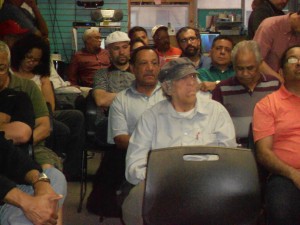 Parte de los asistentes.