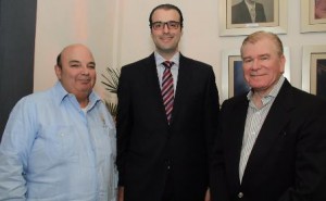  Braulio Brache, Álvaro Sousa y José Antonio Flaquer.