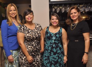 Tataina Rosario, Yara González, Lisbeth González y Diana Toribio.