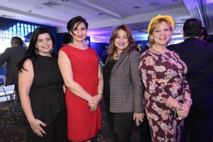 Icelsa Díaz, Rut García, Josefina Morales y Clara Peguero.