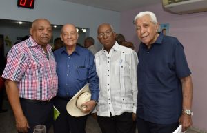 Daniel Martínez Garcés, Santiago Velásquez, Luis Vicioso Turbí y Miguel Martínez.