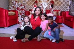 Sophia Matar, Pamela Rodríguez, Valería Taveraz y Alejandro Taveraz.