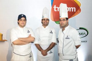 Miguel Faxas, Gabriel Mourelle y Jose Militello.