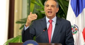 El ministro Administrativo de la Presidencia, José Ramón Peralta.
