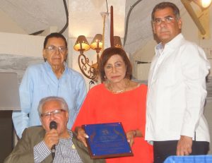 Nilson E. Martínez Howley agradece el reconocimiento.