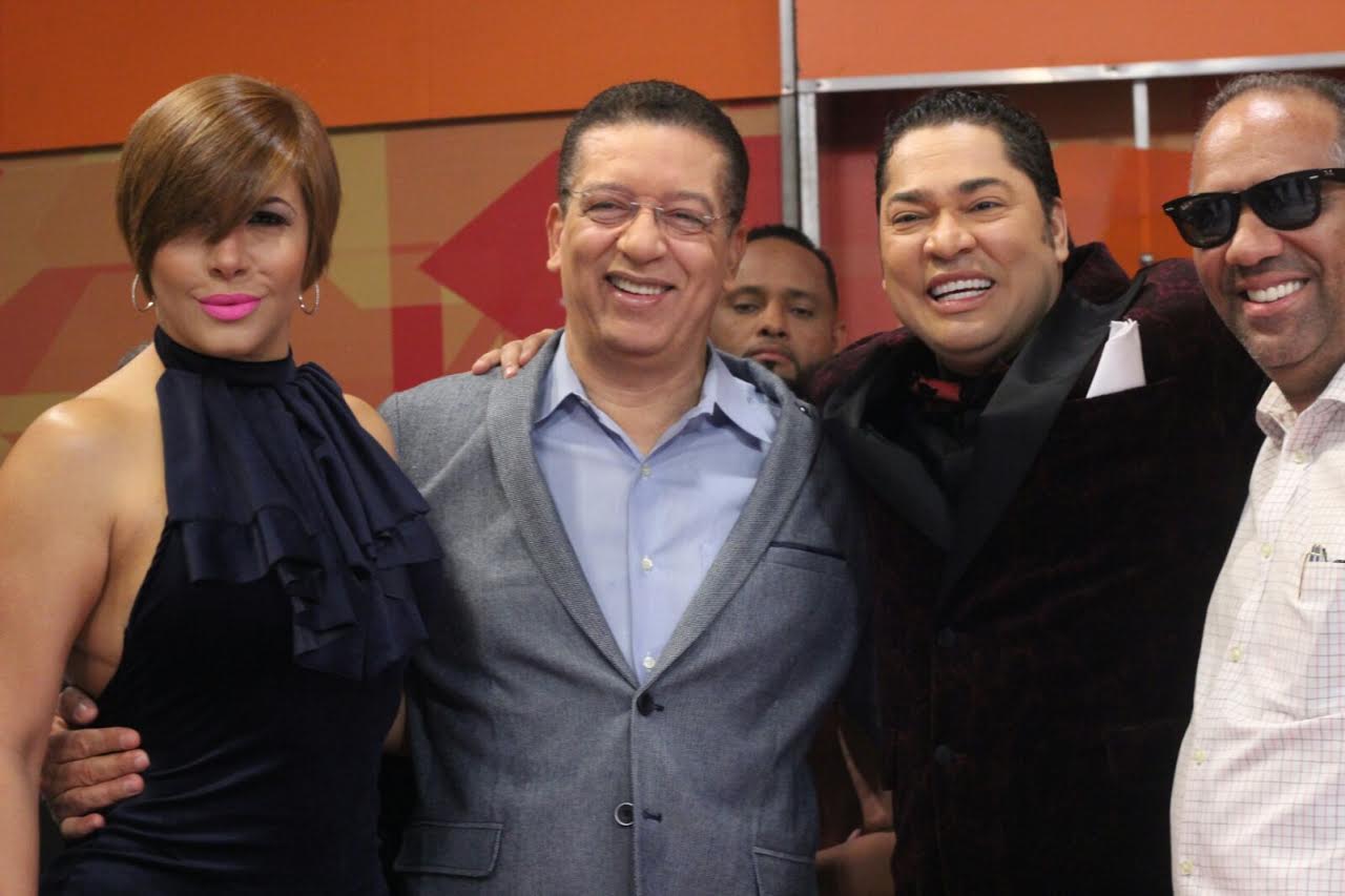 El Pacha y Johnny Jones, secretario general de la LMD.
