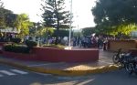 SALCEDO: Haitianos izan bandera de su país al lado de estatua de Duarte SALCEDO: Haitianos izan bandera de su país al lado de estatua de Duarte
